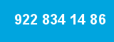 922 834 14 86 922 834 14 86